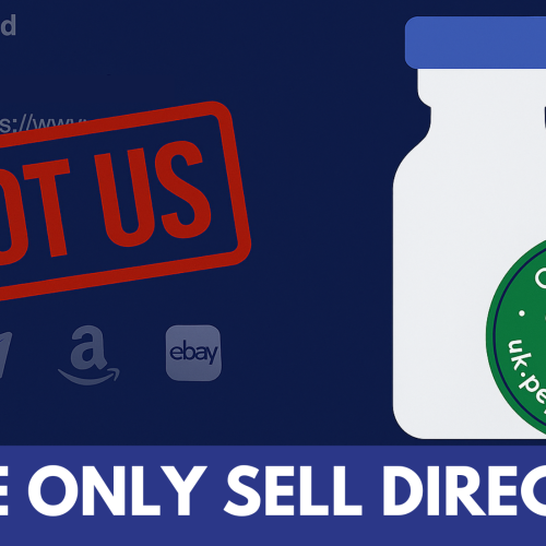 UK Peptides Only Sell Direct - Not on Any Other Platform