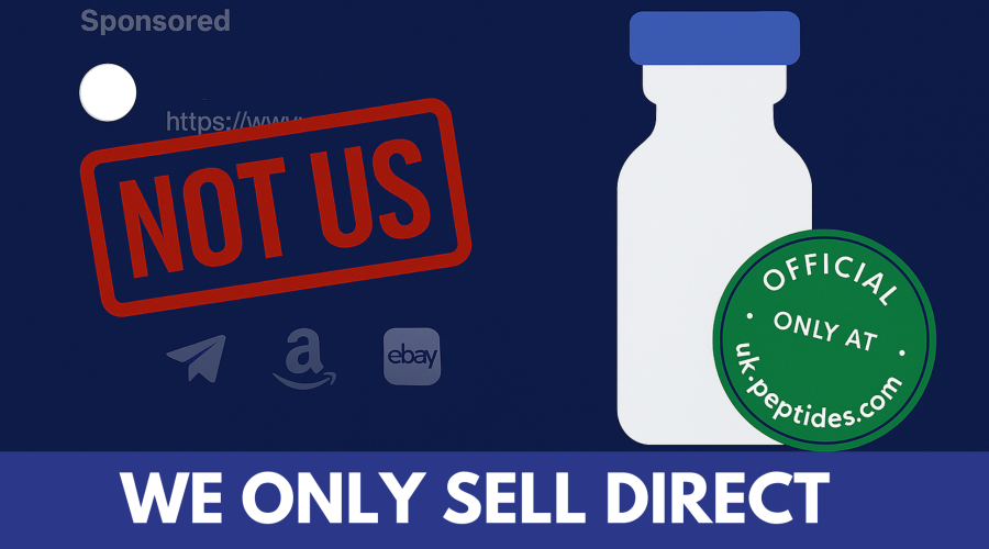 UK Peptides Only Sell Direct - Not on Any Other Platform